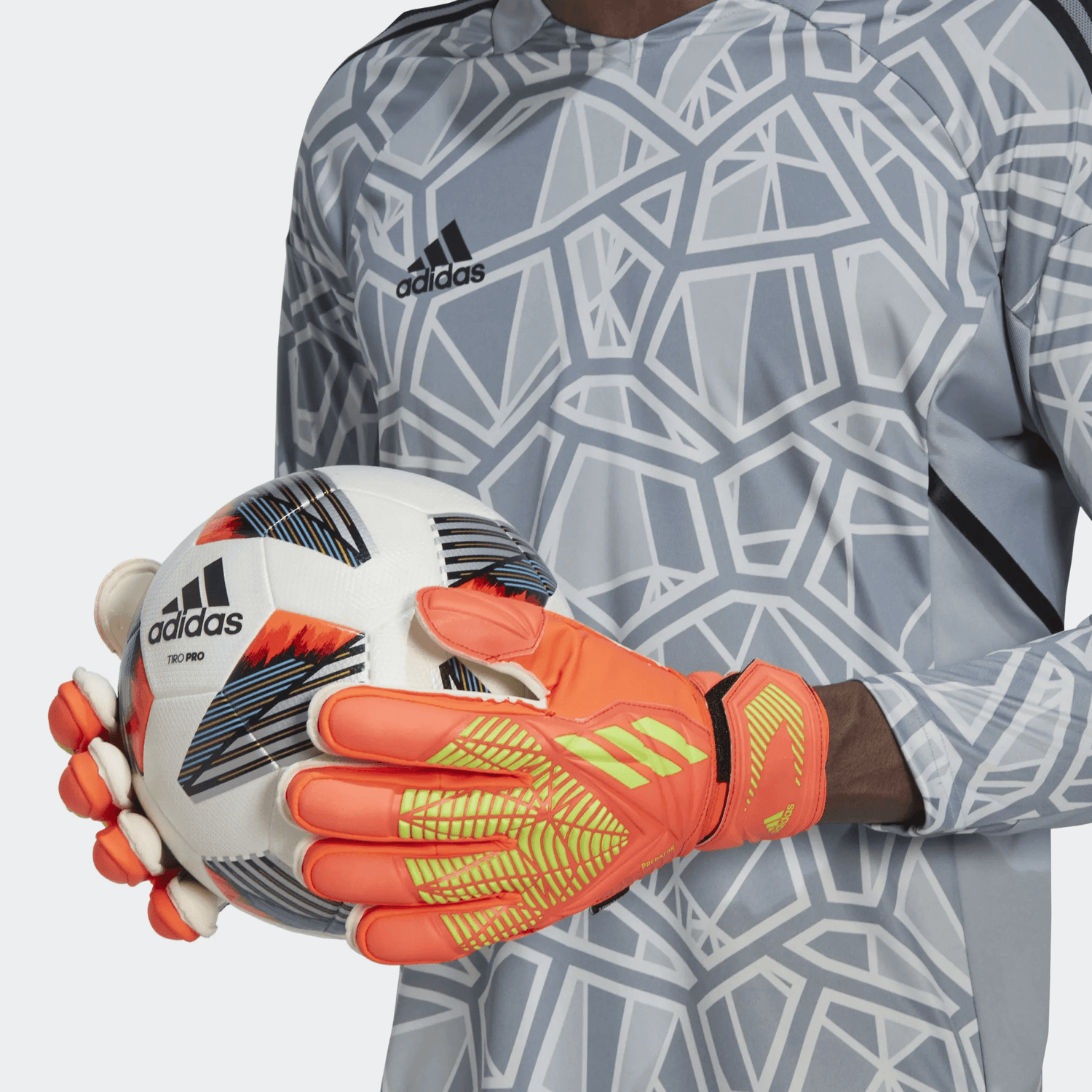 adidas Predator GL MTC FS Goalkeeper Glove Solar Red (Model 1)