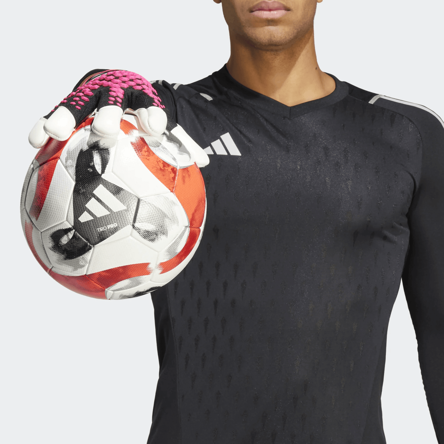 Groene achtergrond Verstikken Aanhoudend adidas Predator GL Pro Hybrid Goalkeeper Gloves - Black-Pink-White