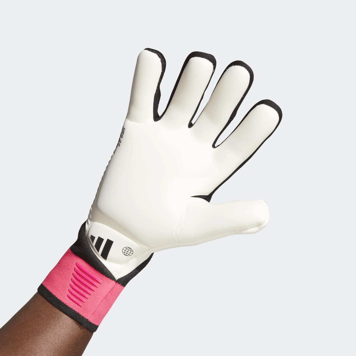 adidas Predator Pro Goalkeeper Gloves - Black-White-Pink (Single - Inner)