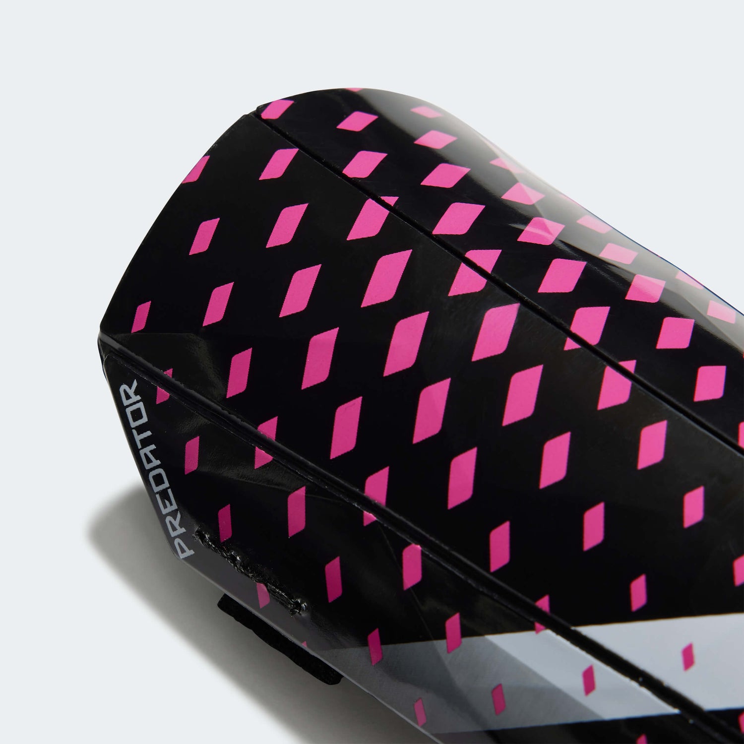 adidas Predator Youth Match Shin Guards - Black-White-Pink (Detail 2)