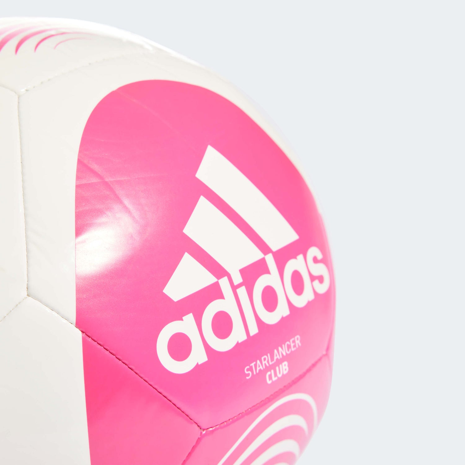 adidas Starlancer Club Soccer Ball - Pink-White (Detail 2)