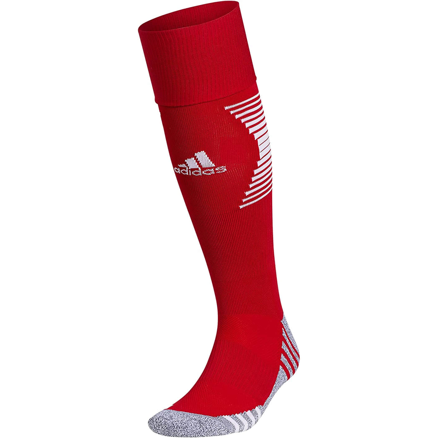 adidas Team Speed 3 OTC Socks Red (Lateral)