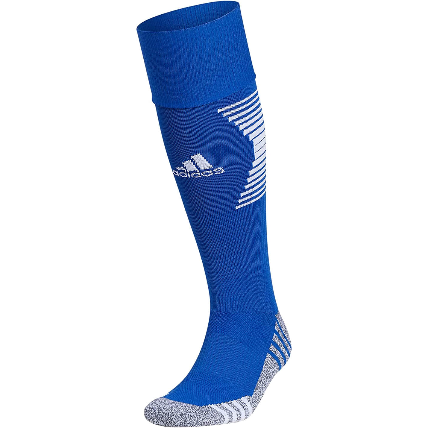 adidas Team Speed 3 OTC Socks Royal Blue (Lateral)