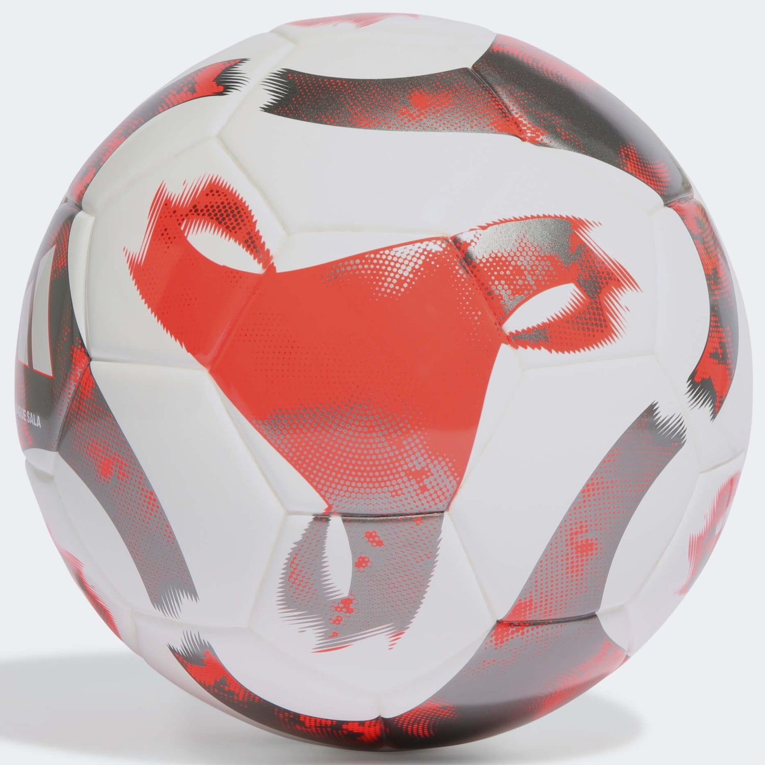 adidas Tiro League Sala Ball - White-Solar Red-Iron Metallic (Back)