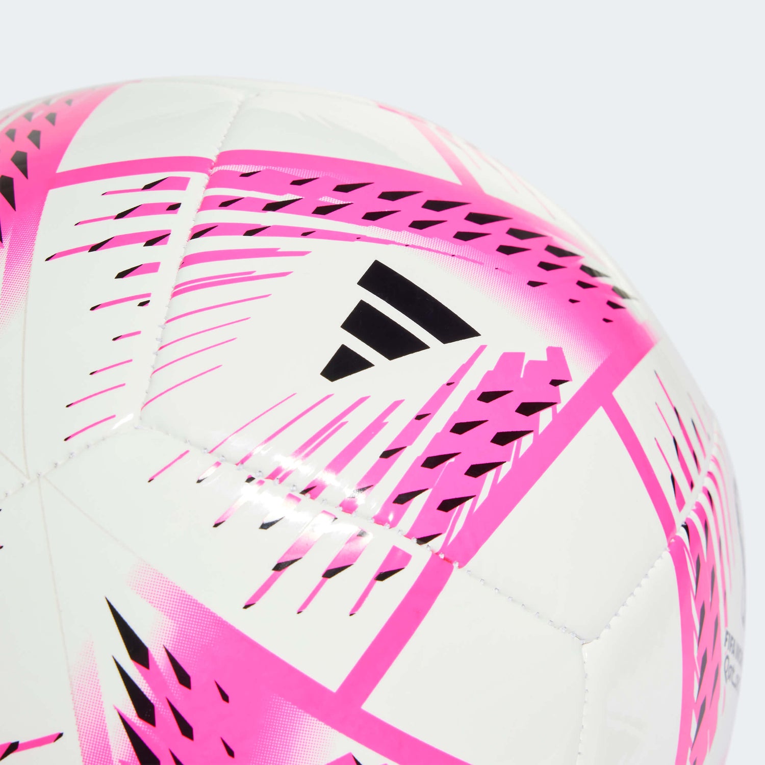 adidas WC22 Al Rihla Club Ball - White-Pink (Detail 1)