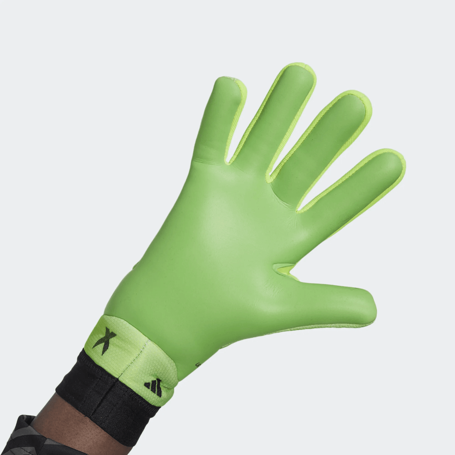 adidas X GL League Goalkeeper Glove Solar Green-Black (Single - Inner)