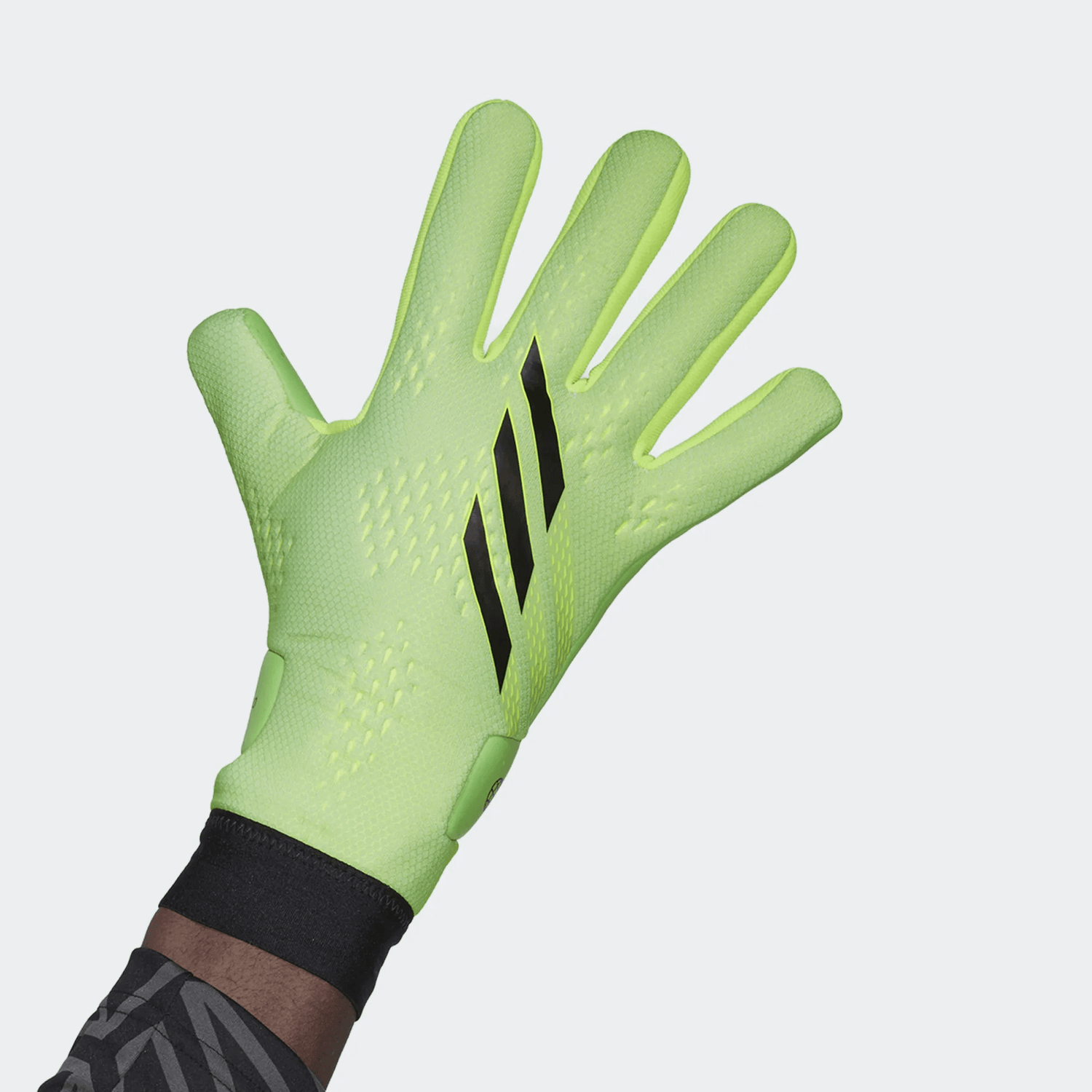 adidas X GL League Goalkeeper Glove Solar Green-Black (Single - Outer)