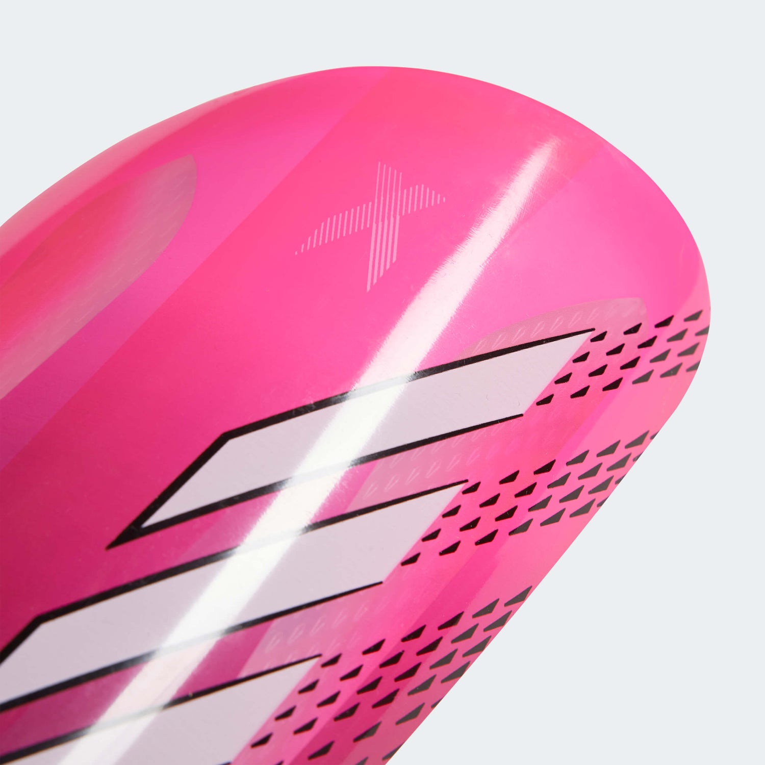 adidas X League Shin Guards - Team Shock Pink - Black (Detail 1)