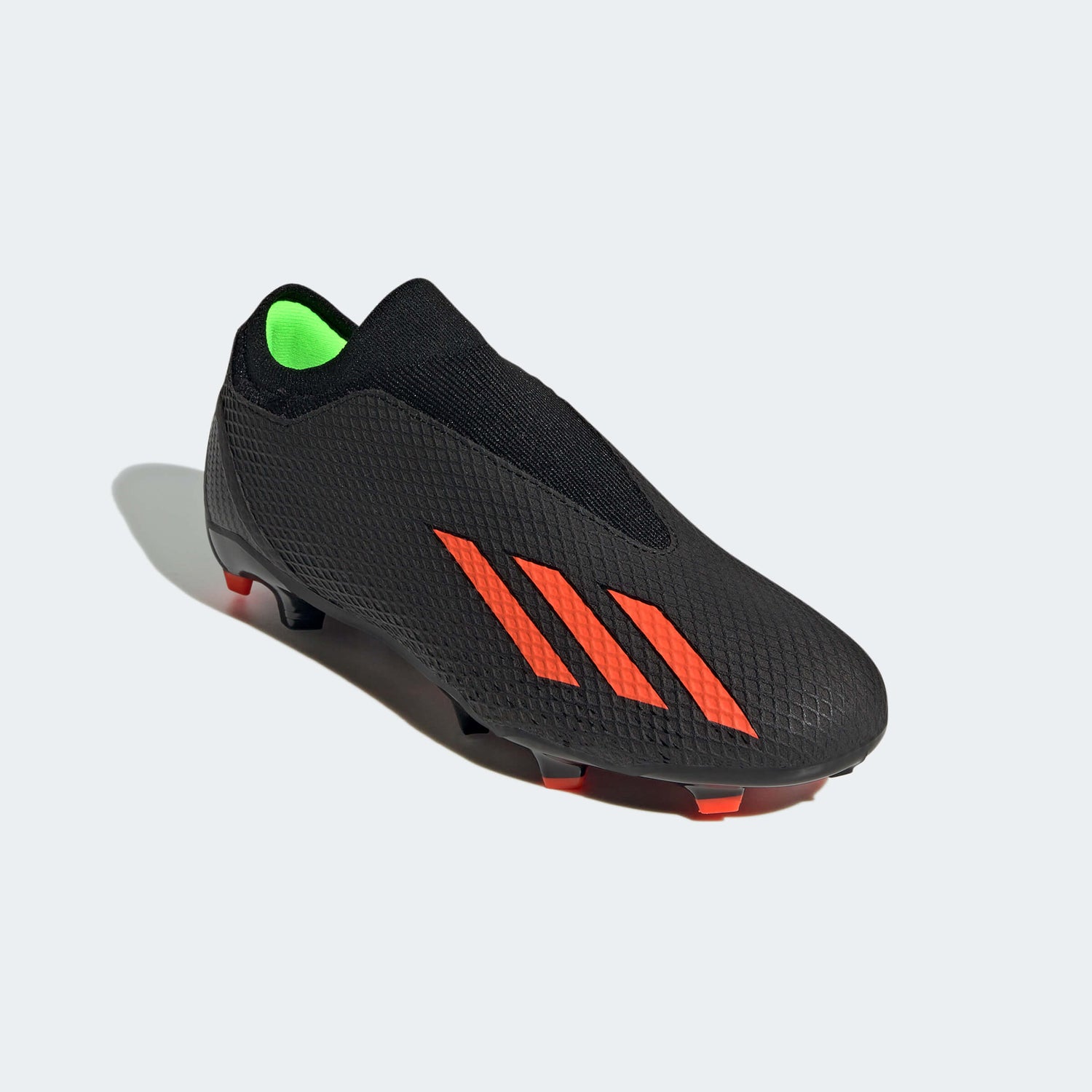 adidas X SpeedPortal .3 Laceless FG - Black-Solar Red (Diagonal 1)