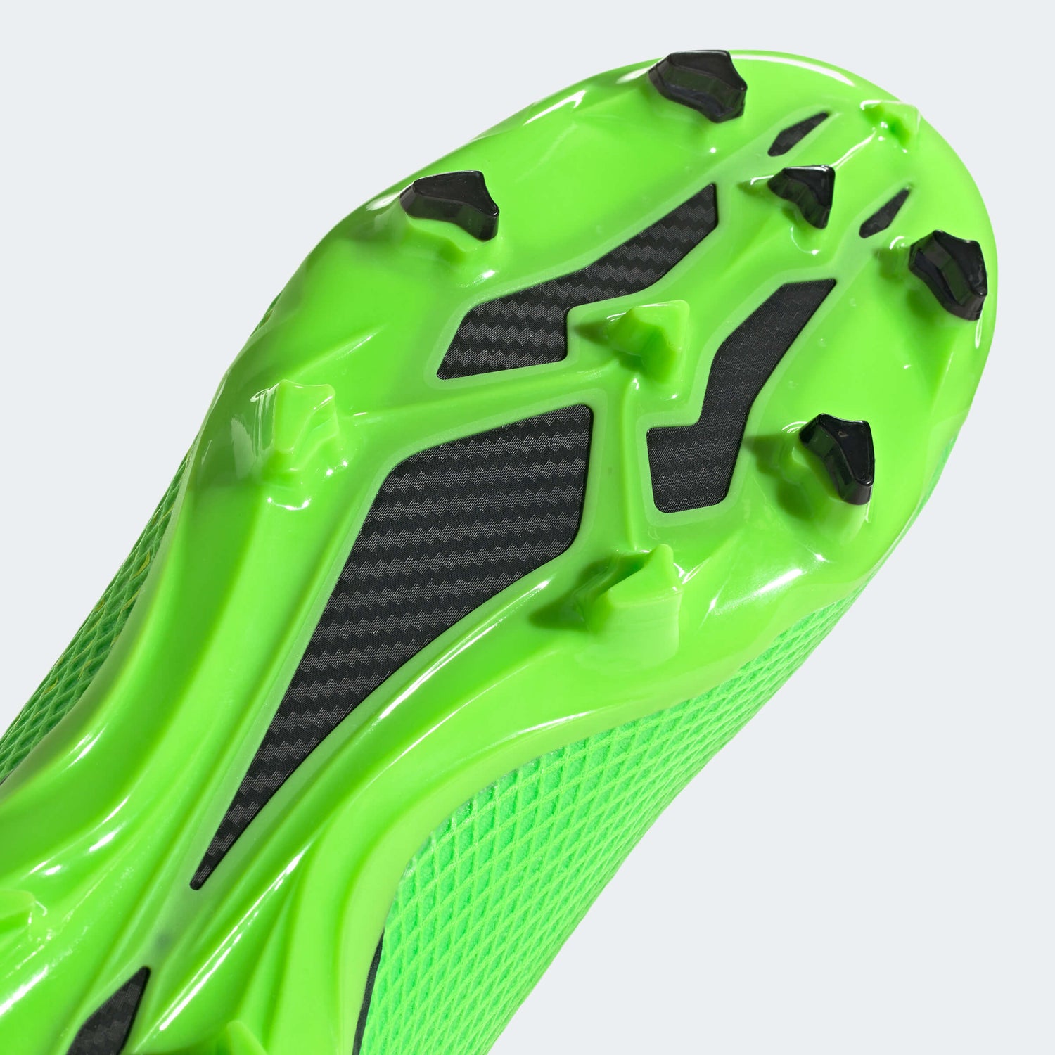 adidas X SpeedPortal .3 Laceless FG - Solar Green-Black (Detail 2)