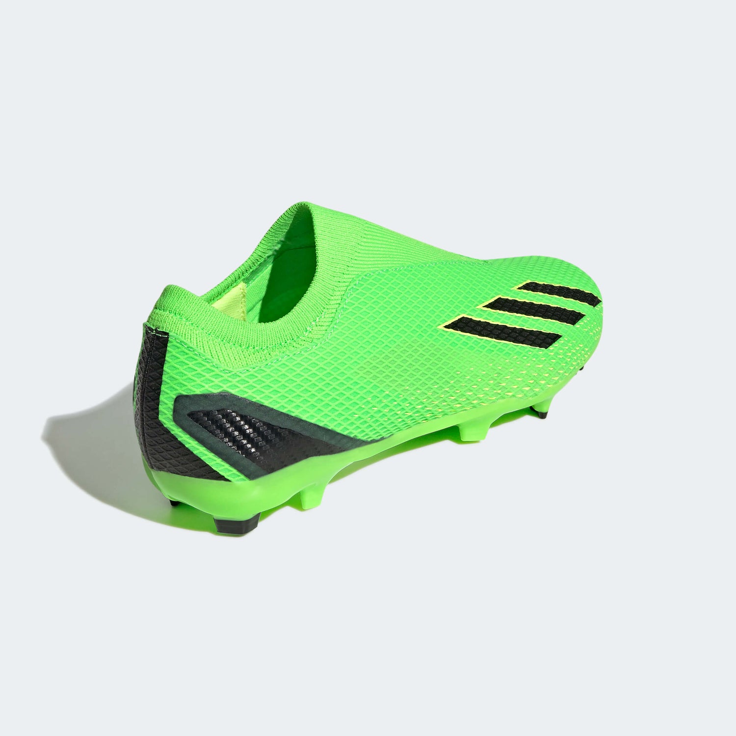 adidas X SpeedPortal .3 Laceless FG - Solar Green-Black (Diagonal 2)