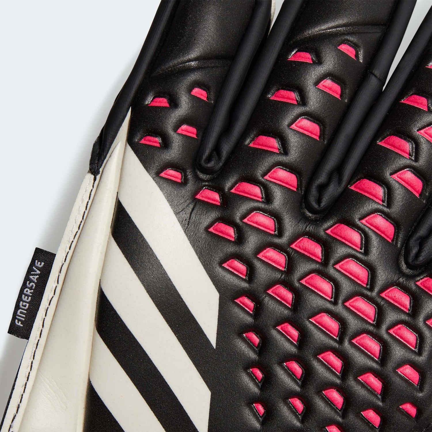 adidas Youth Predator GL Match Fingersave J - Black - Pink - White (Detail 1)