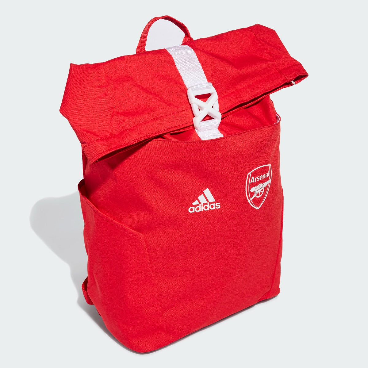 adidas 2022-23 Arsenal Backpack - Scarlet-White (Diagonal)