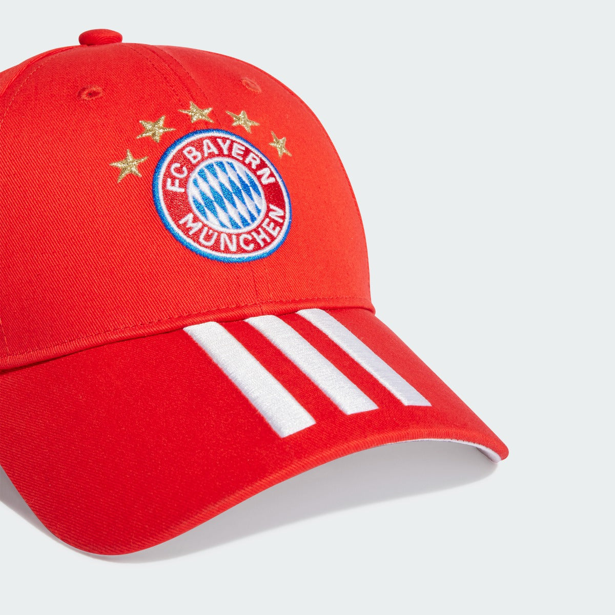 adidas 2022-23 FC Bayern Baseball Cap - Red-White (Detail 1)