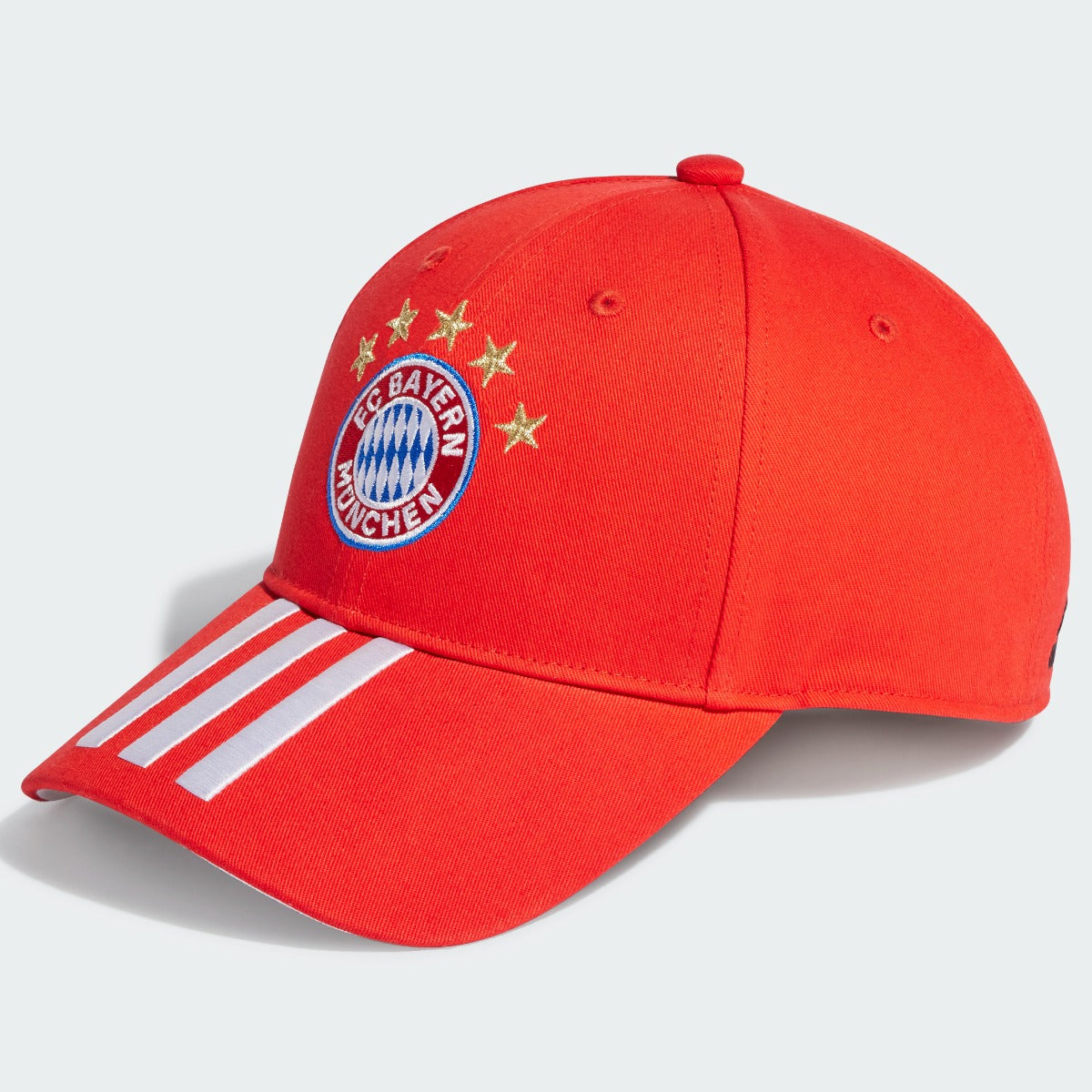 adidas 2022-23 FC Bayern Baseball Cap - Red-White (Front)