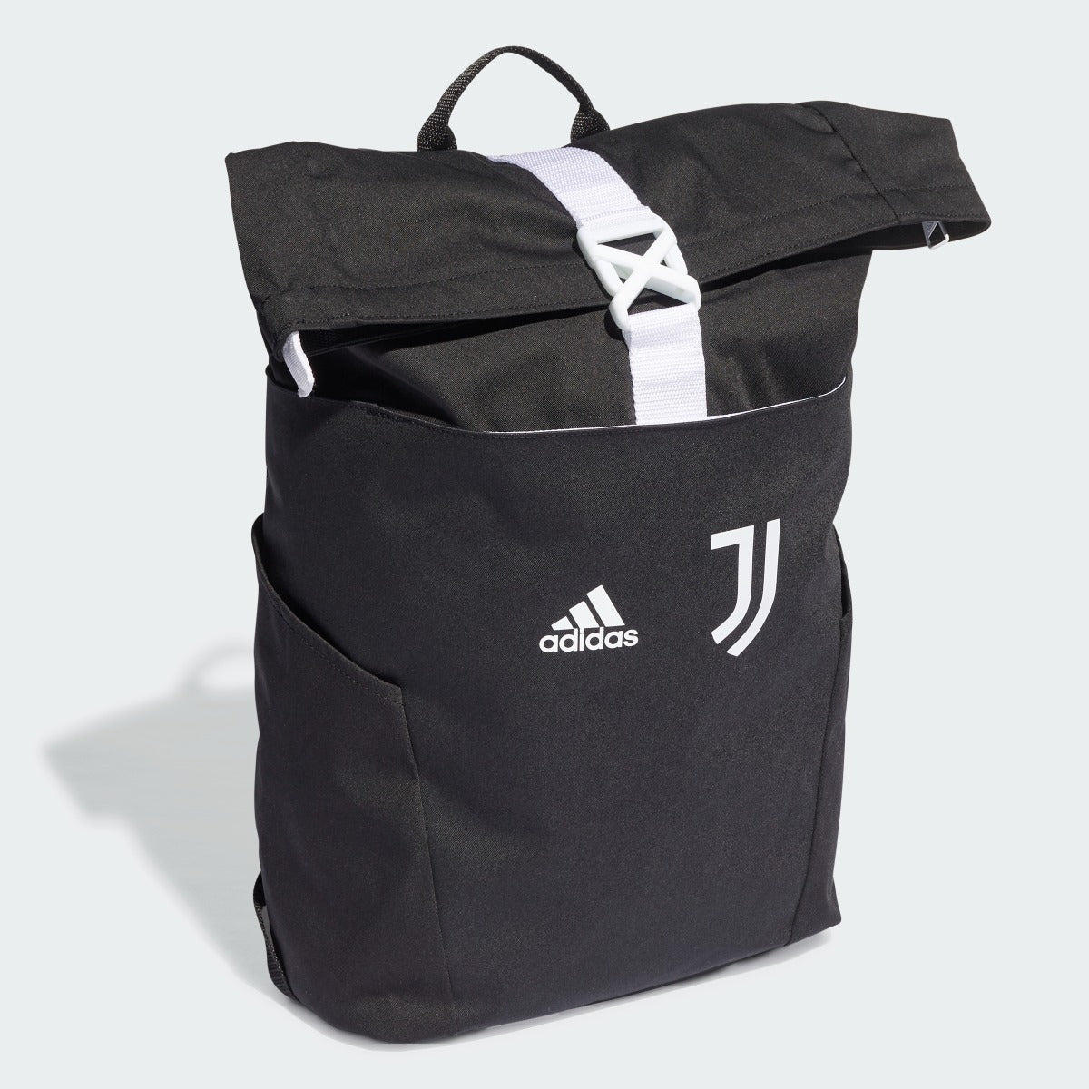 adidas 2022-23 Juventus Backpack - Black-White (Diagonal)