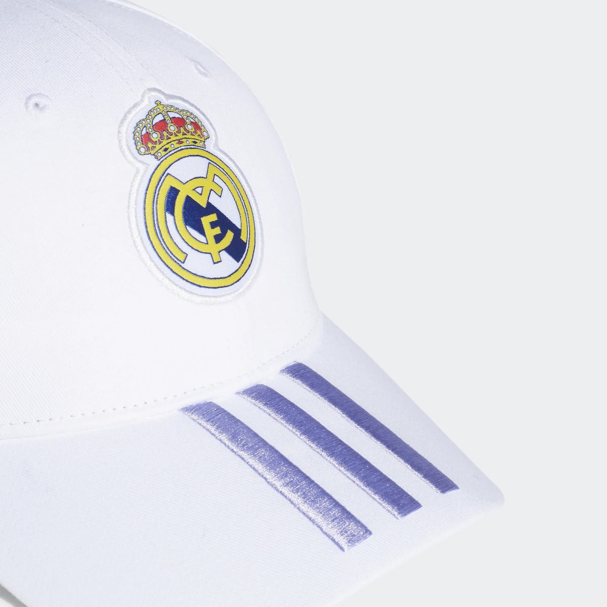adidas 2022-23 Real Madrid Baseball Cap - White-Purple (Detail 1)