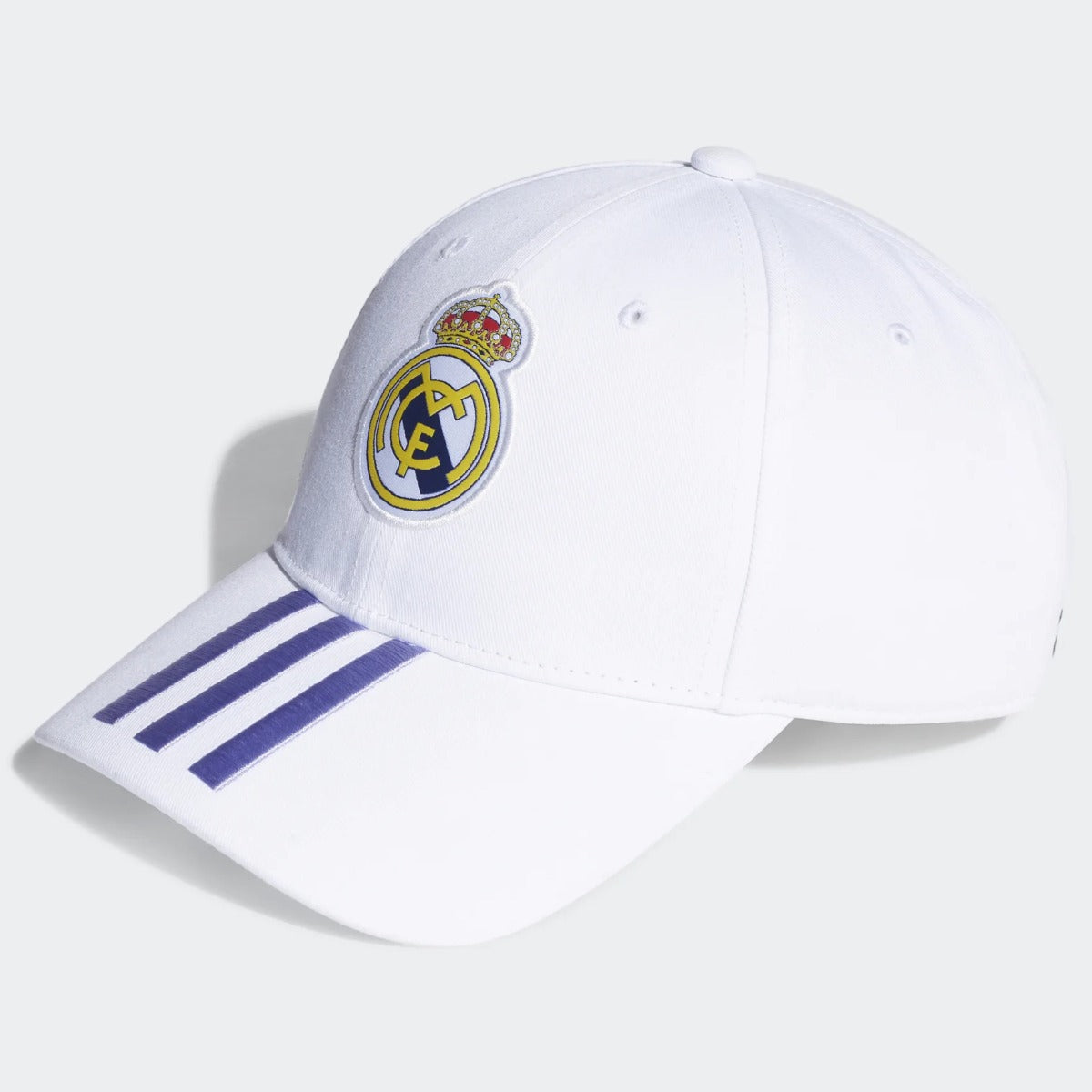 adidas 2022-23 Real Madrid Baseball Cap - White-Purple (Front)