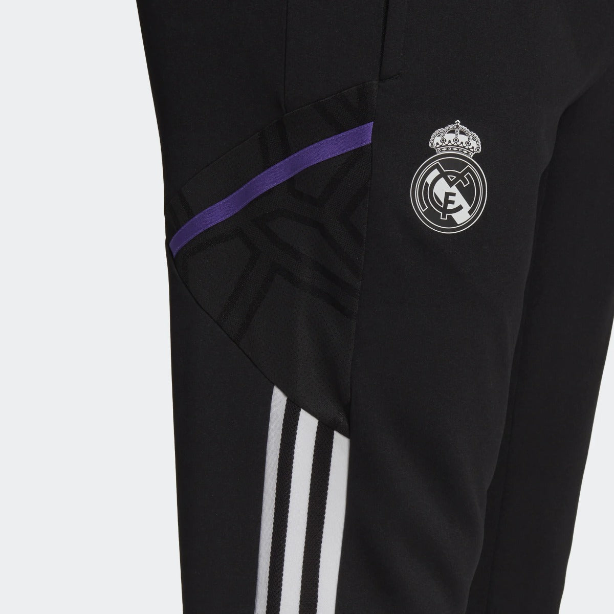 adidas 2022-23 Real Madrid Training Pants - Black (Detail 1)