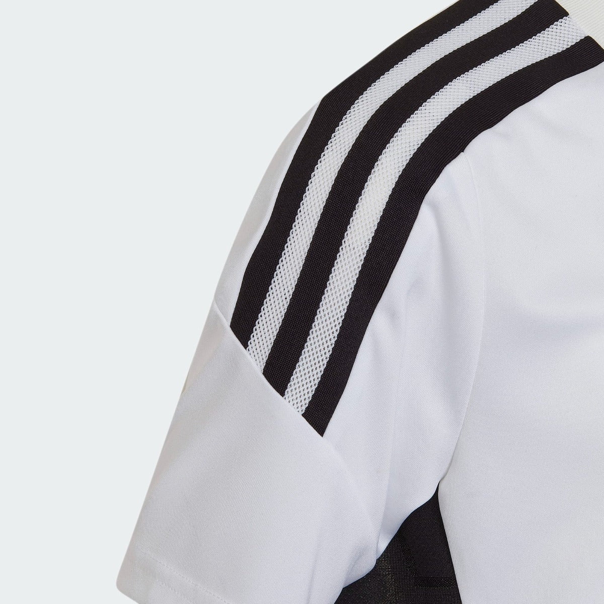adidas 2022-23 Real Madrid Youth Training Jersey - White (Detail 2)