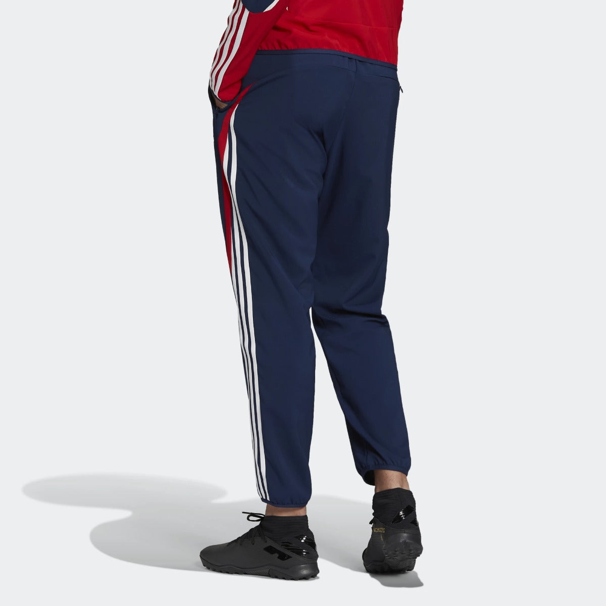 adidas 21-22 Bayern Munich Teamgeist Woven Pants - Indigo (Model - Back)