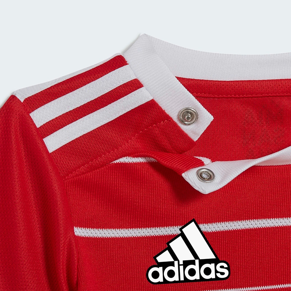adidas 22-23 Bayern Munich Home Baby Kit - Red-White (Detail 2)