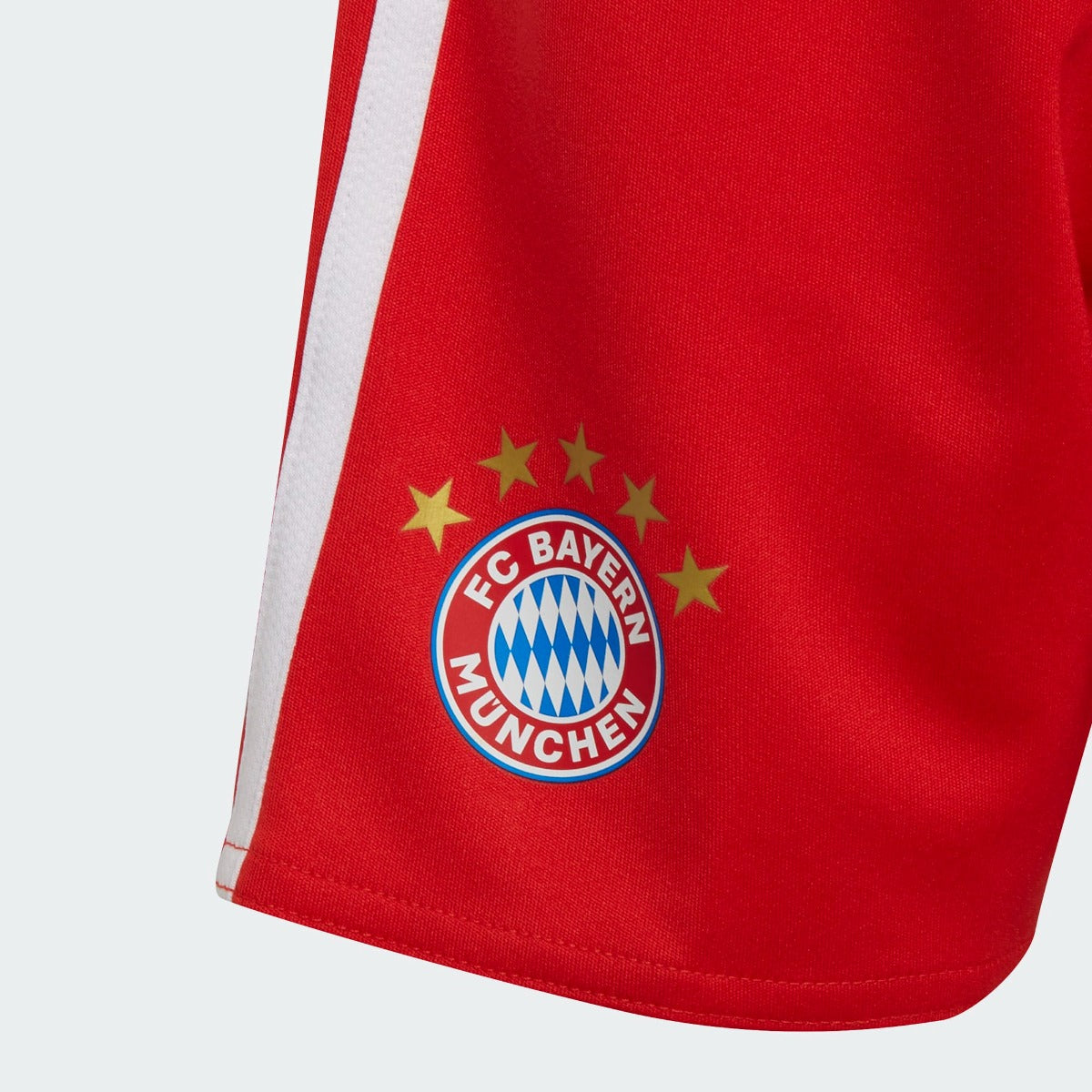 adidas 22-23 Bayern Munich Home Mini Kit - Red-White (Detail 3)