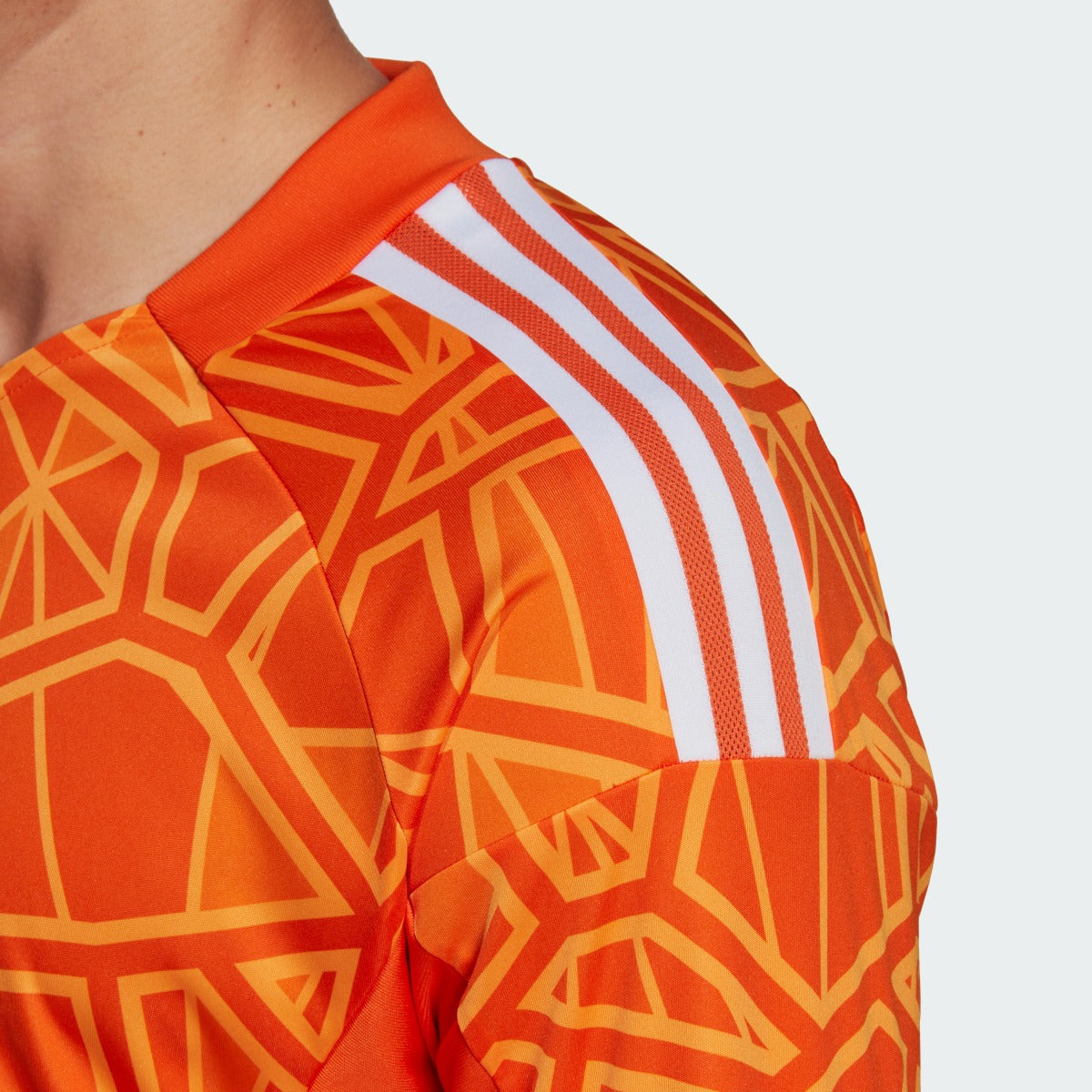 adidas Condivo 22 Goalkeeper Long Sleeve Jersey - Orange (Detail 2)