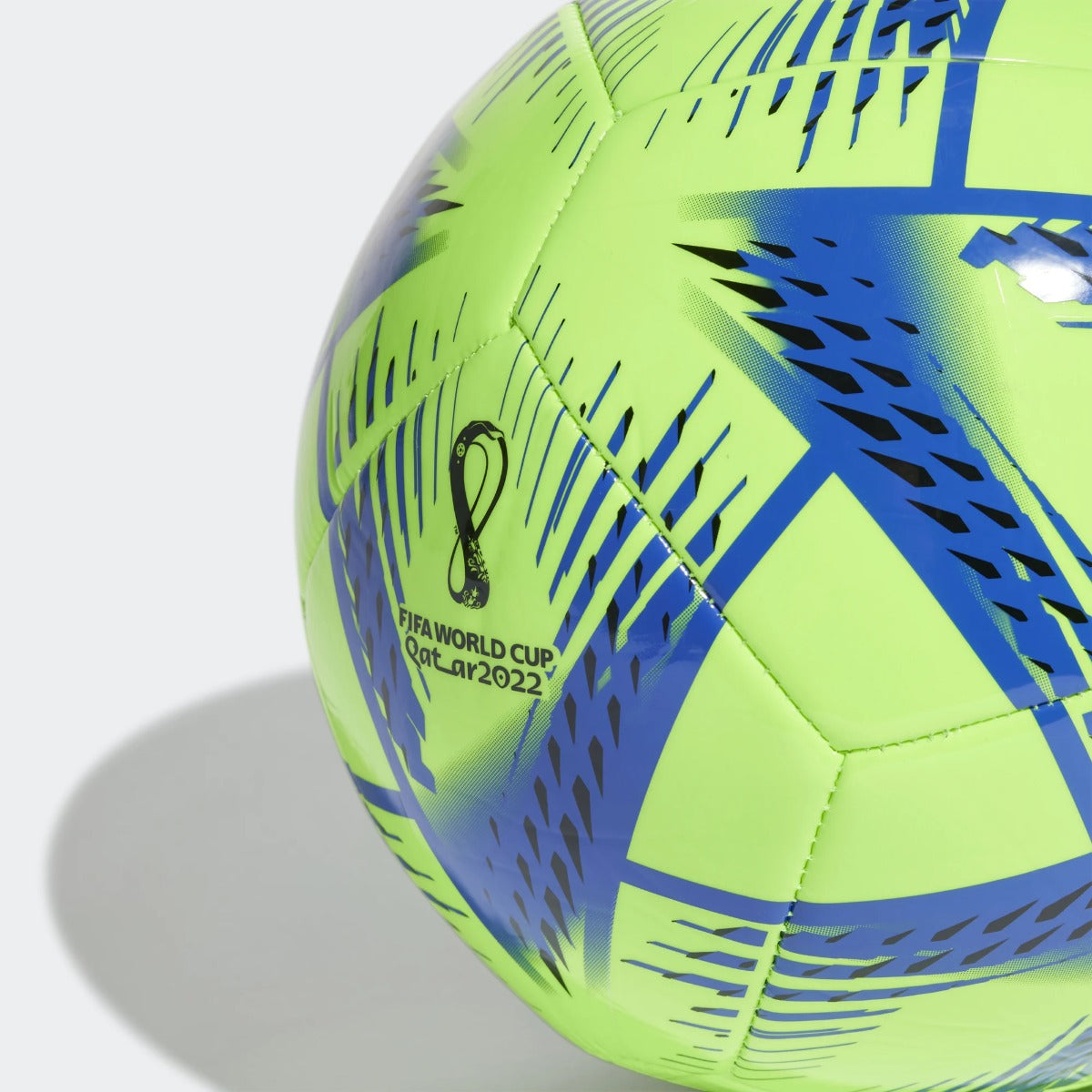adidas World Cup 2022 Al Rihla Club Ball - Signal Green-Pantone-Black (Detail 1)