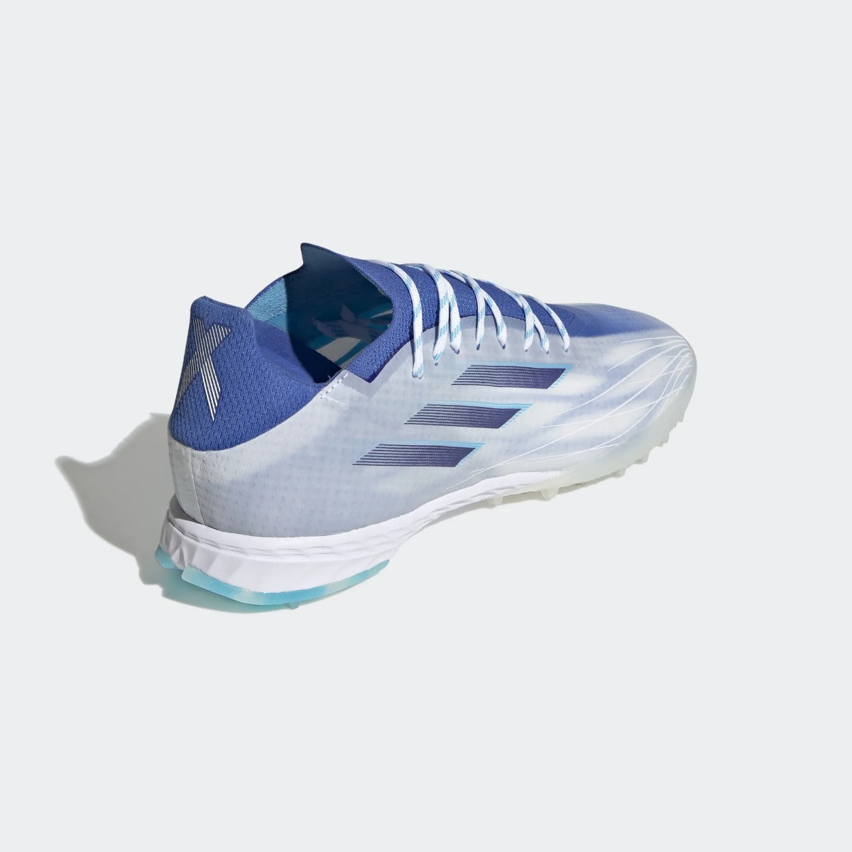 adidas X Speedflow .1 Turf - White-Blue (Diagonal 2)
