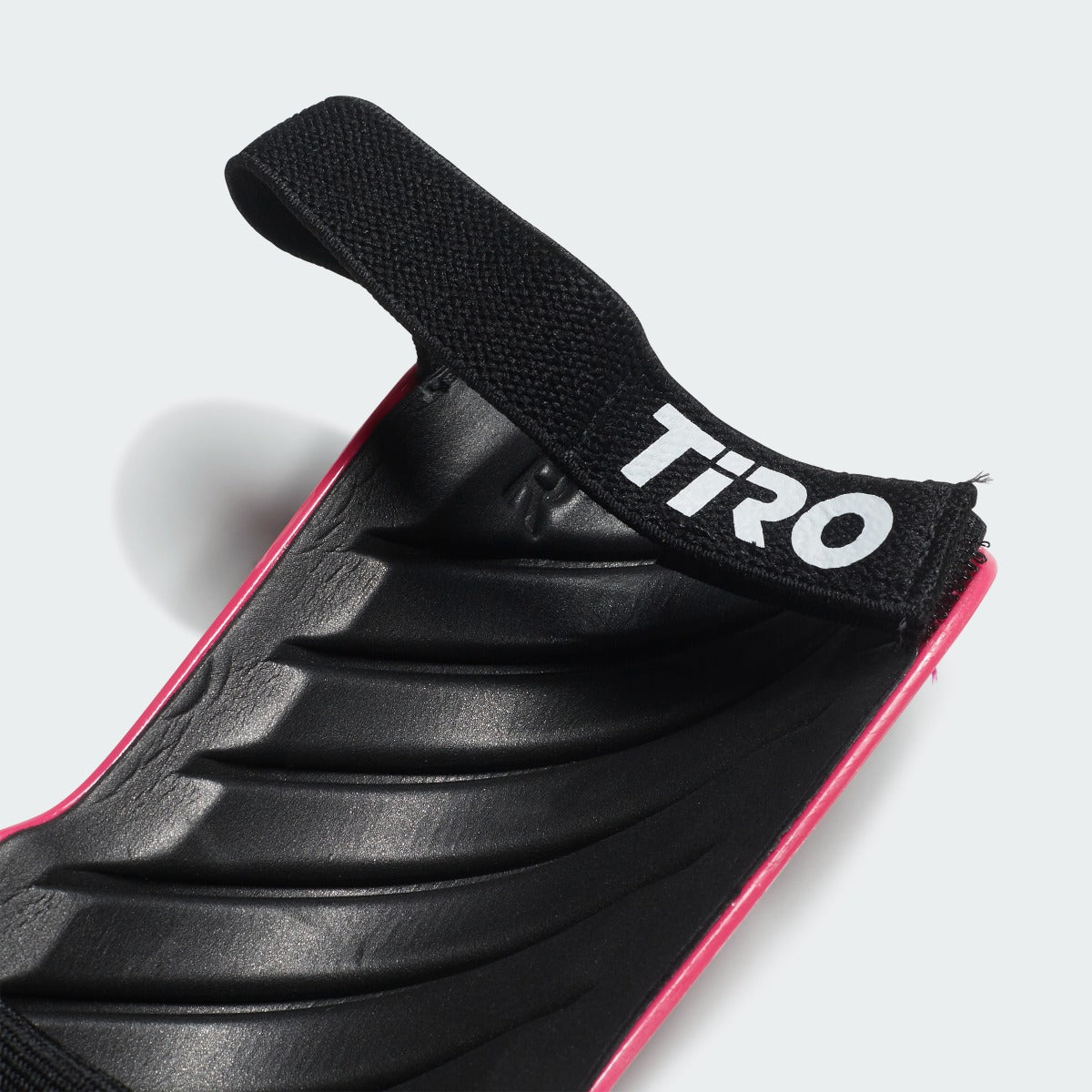 adidas Youth Tiro Match Shin Guards - Shock Pink-White (Detail 1)