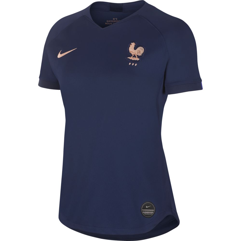 Nike France 2019-20 Women's WC Home Jersey - Navy