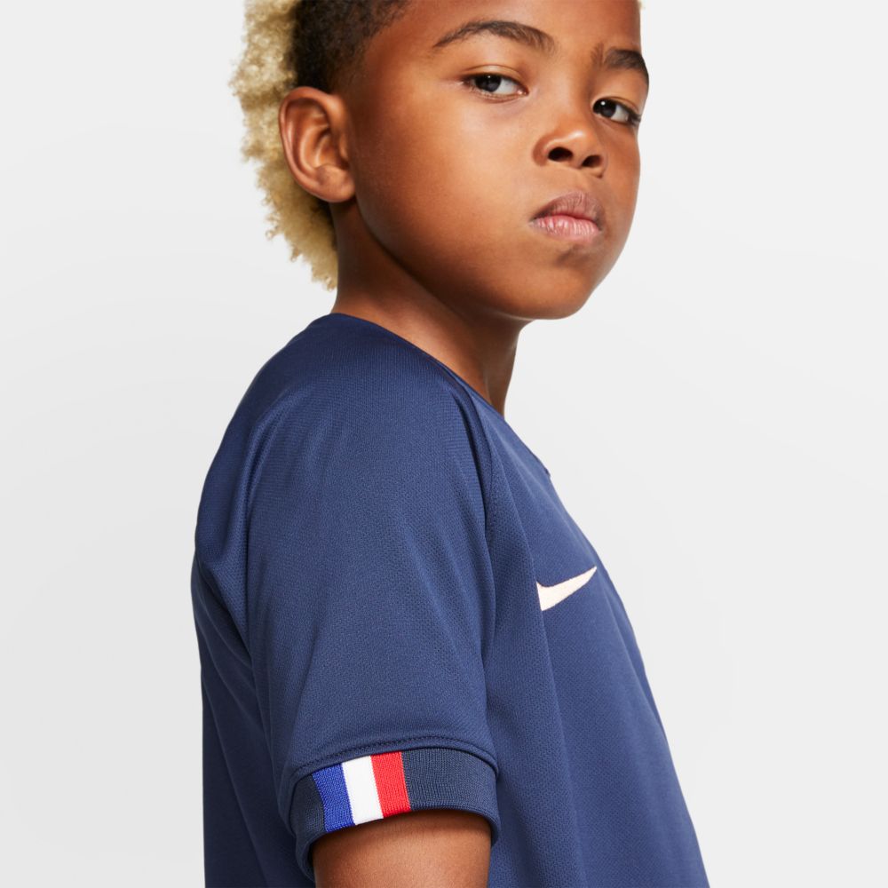 Nike France 2019-20 WC YOUTH Home Jersey - Blue