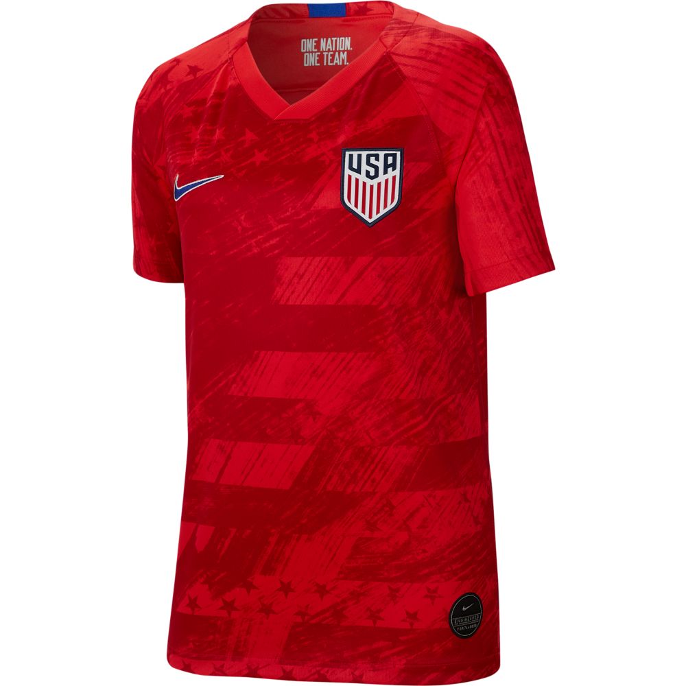 Nike USA 2019-20 WC YOUTH Away Jersey - Red