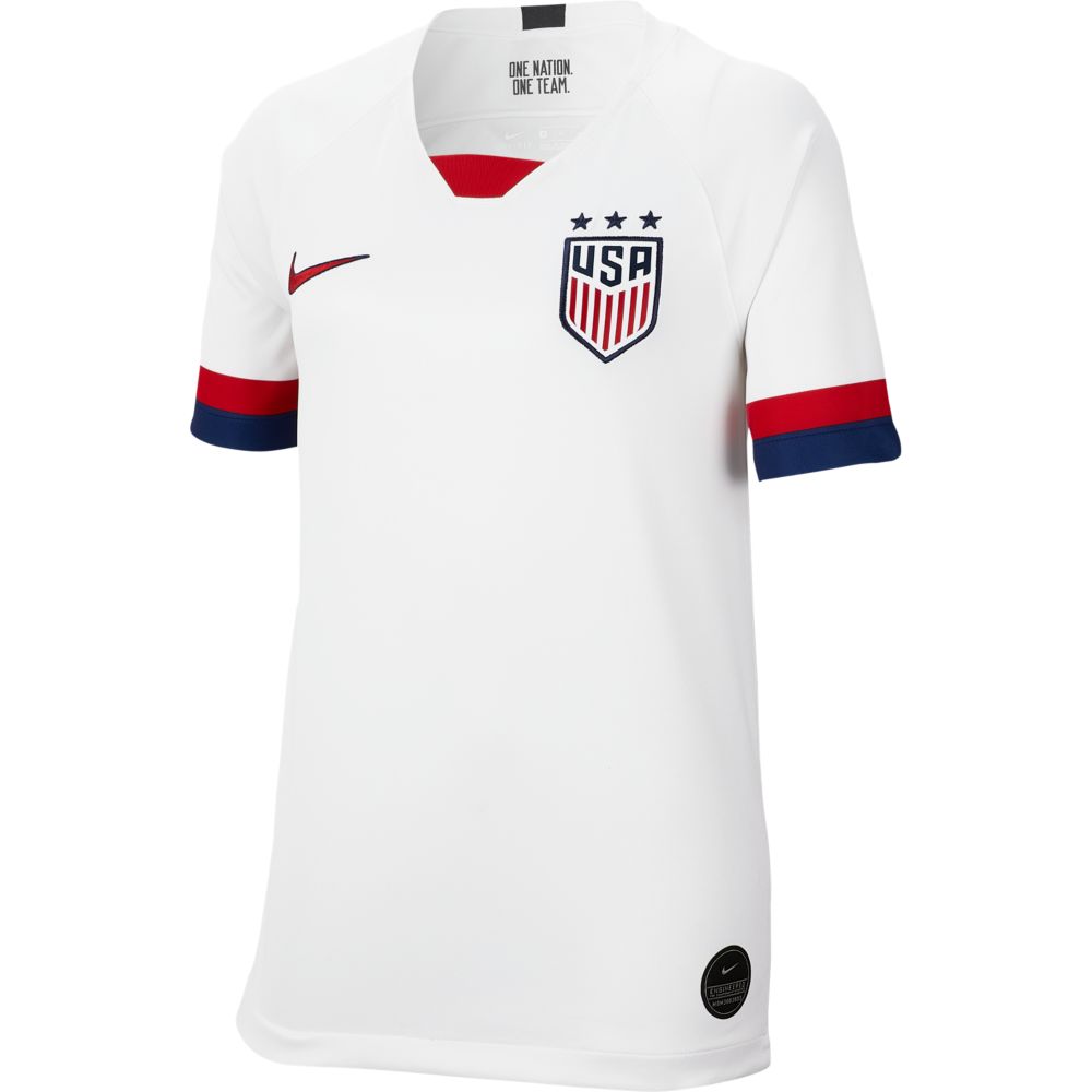 Nike USA 2019-20 WC YOUTH Home Jersey - White