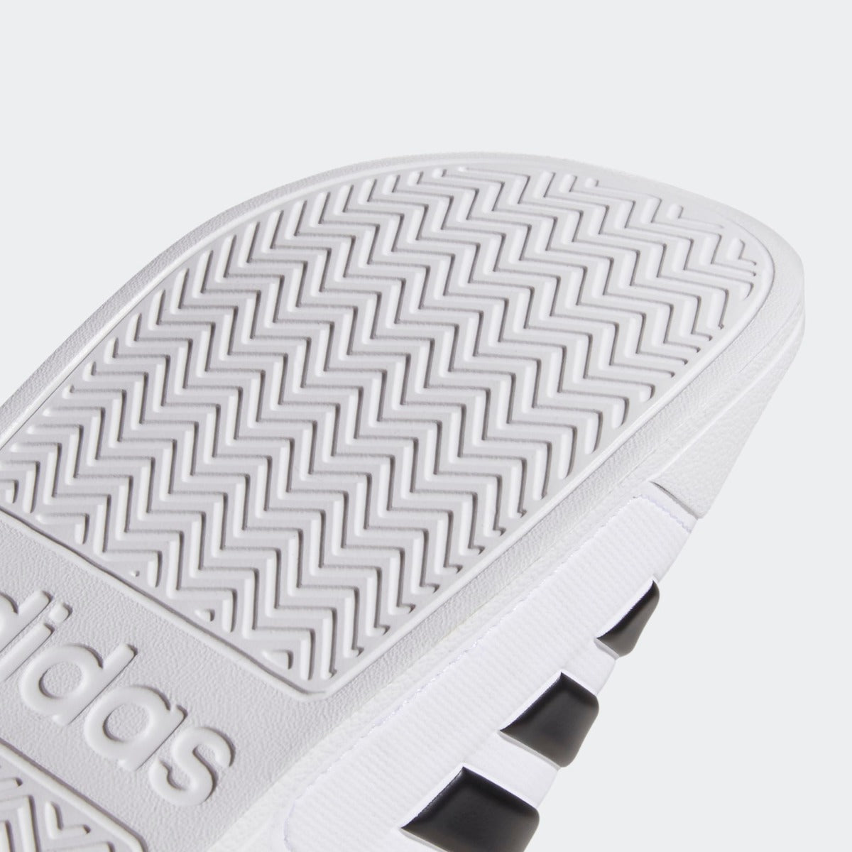 Adidas Adilette Shower Sandals - White-Black