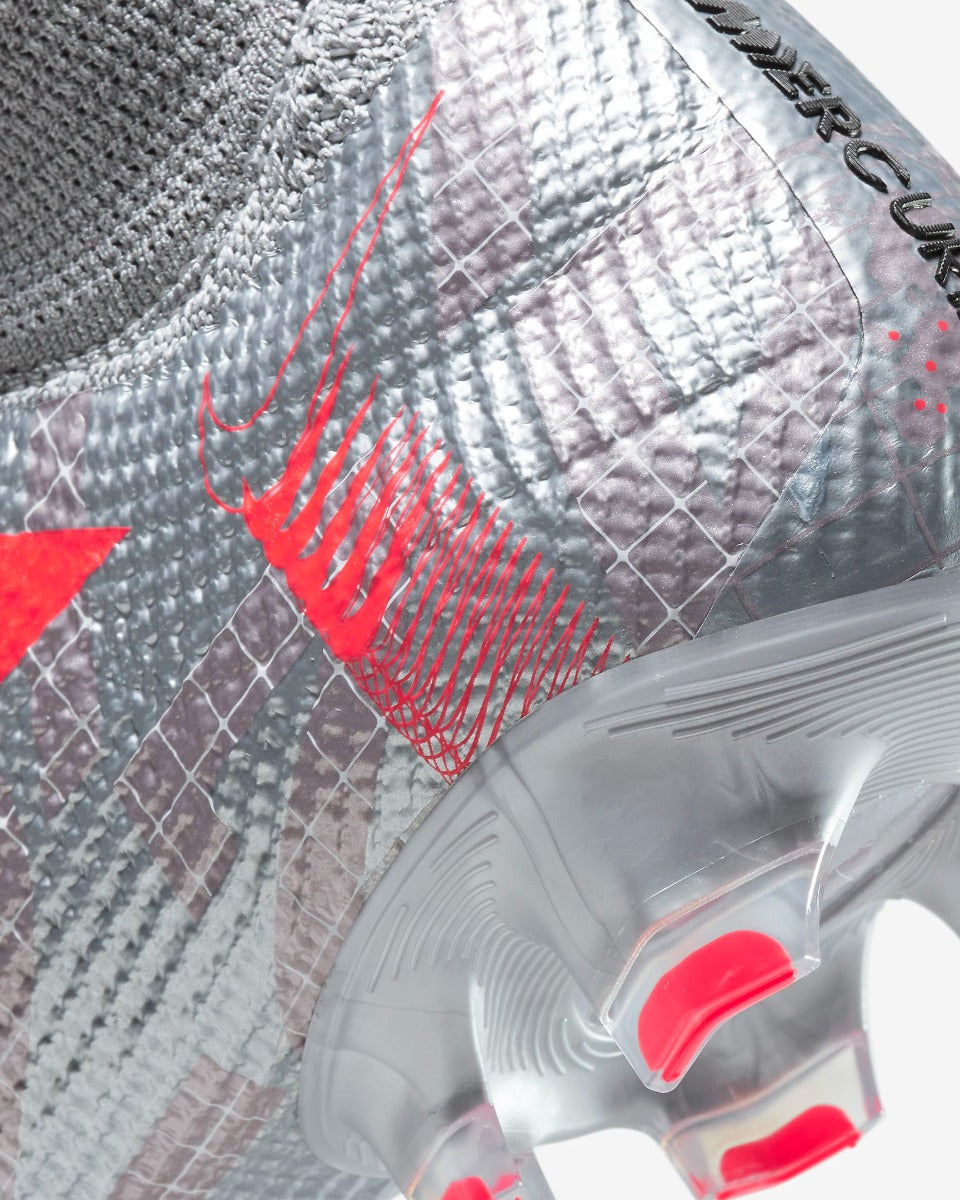 Nike Superfly 7 Elite FG - Grey-Red