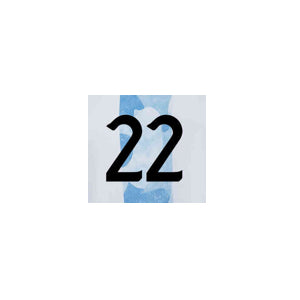 Argentina 2021/22 Home L. Martinez #22 Jersey Name Set (Front Number)