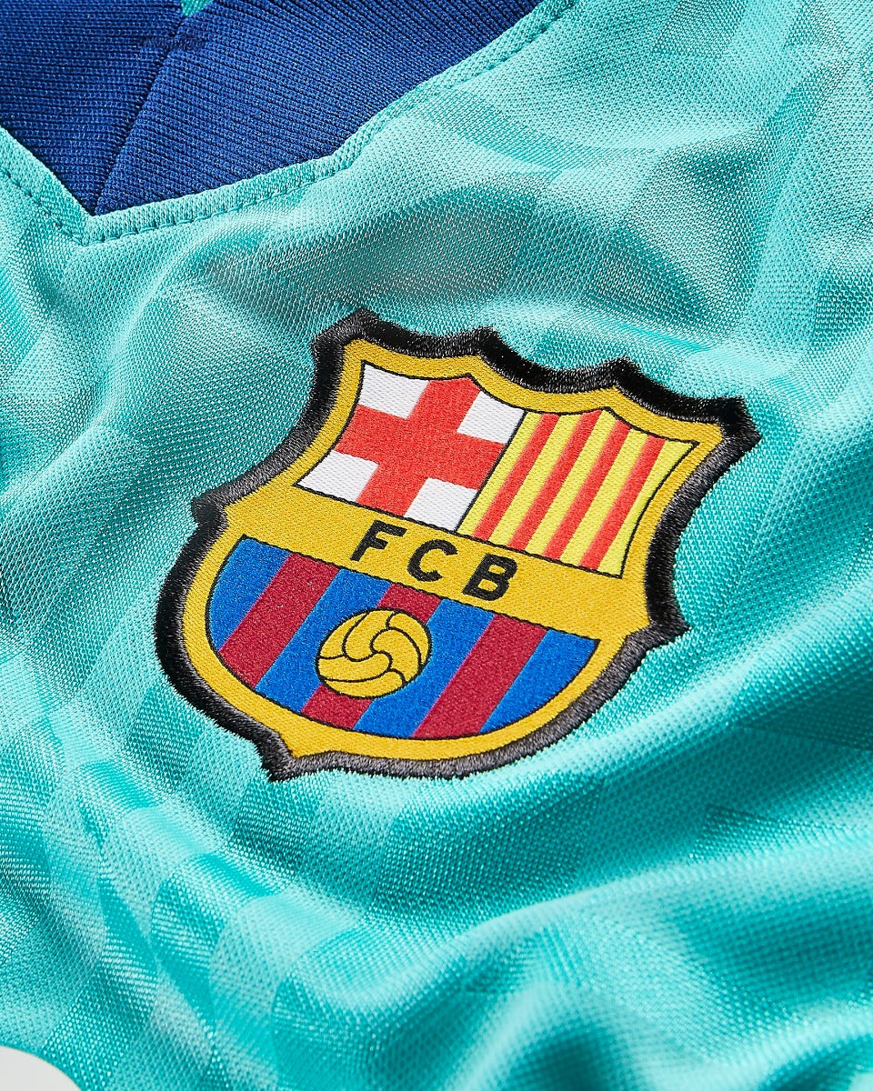 Nike 2019-20 FC Barcelona YOUTH Third Jersey - Teal