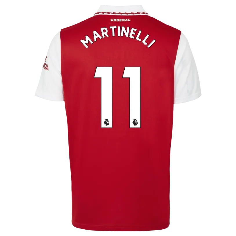 adidas 22-23 Arsenal Authentic Home Jersey - Scarlet-White