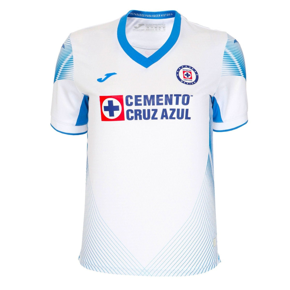 Joma 2022 Cruz Azul Away Jersey - White-Blue (Front)