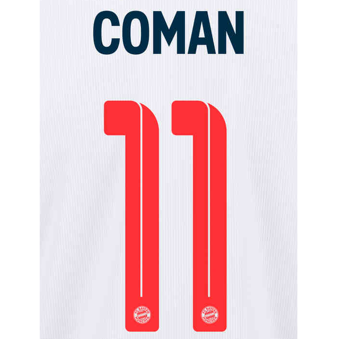Bayern Munich 2021/22 Third Coman #11 Jersey Name Set (Main)
