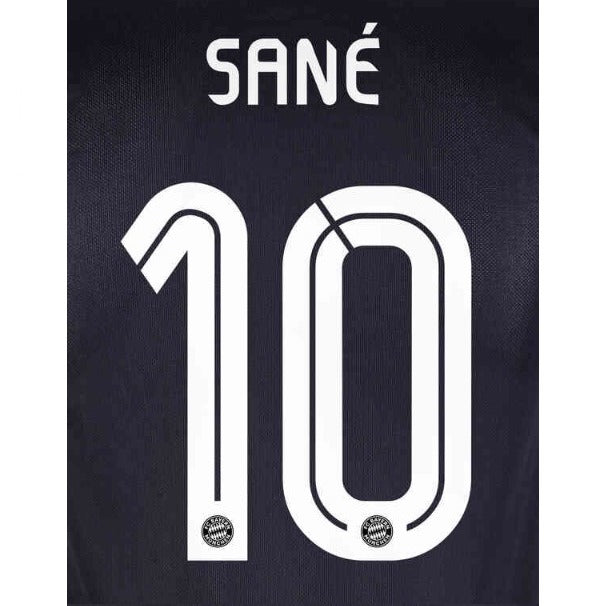 Bayern Munich 2020/21 Third Sane #10 Jersey Name Set