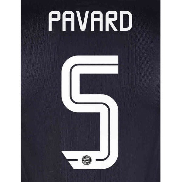 Bayern Munich 2020/21 Third Pavard #5 Jersey Name Set