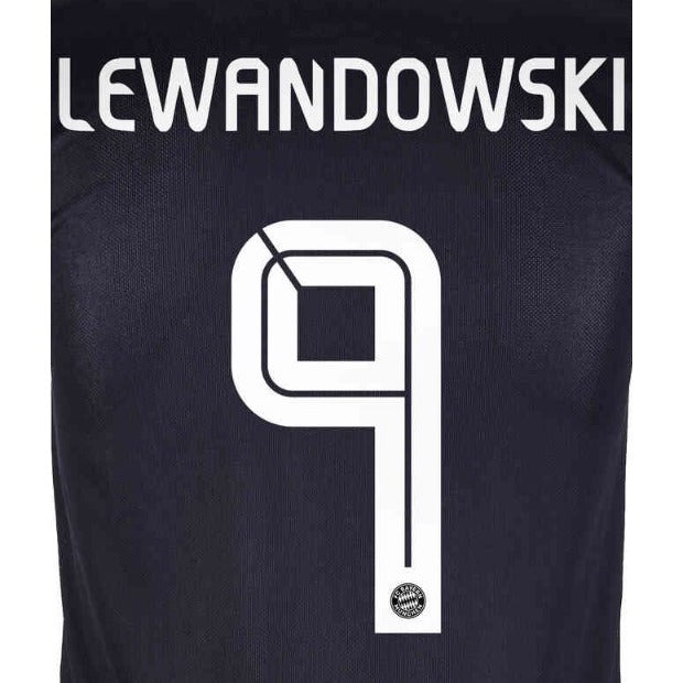 Bayern Munich 2020/21 Third Lewandowski #9 Jersey Name Set