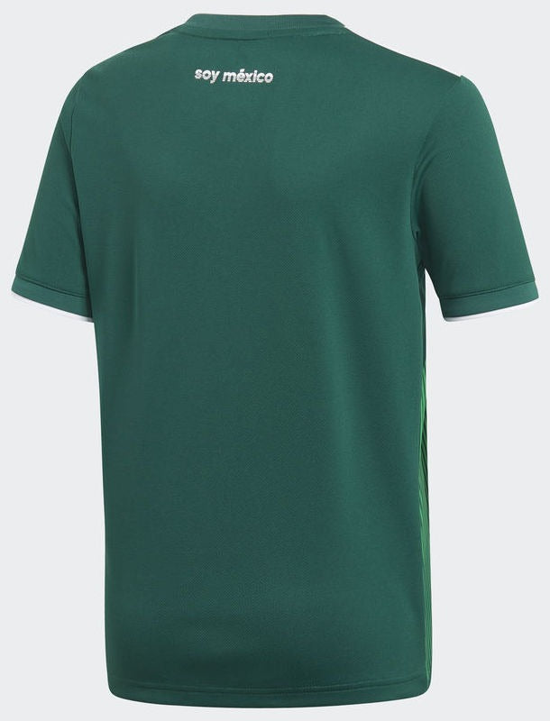 adidas Mexico 2018-2019 Youth Home Jersey