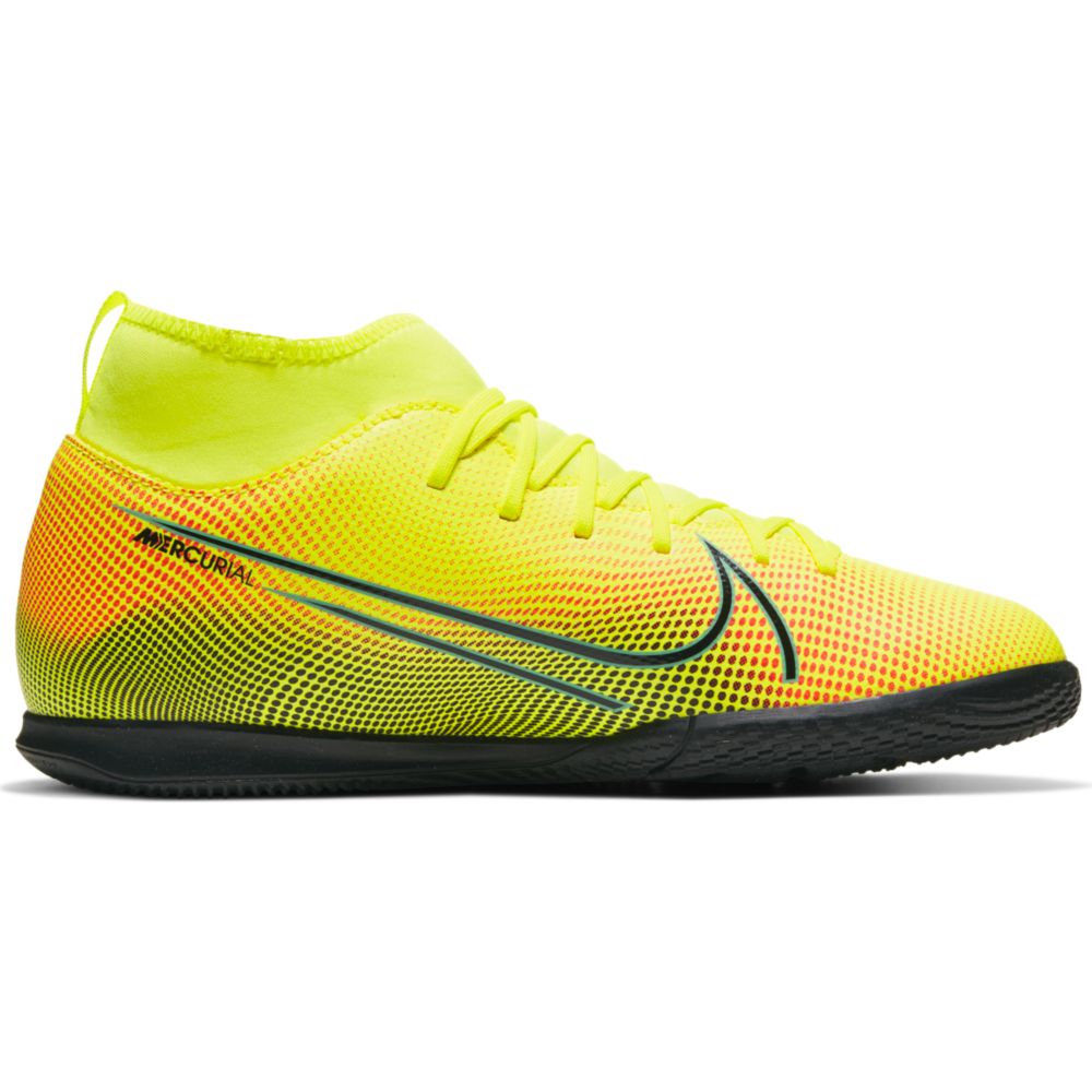 Nike JR Superfly 7 Club MDS IC - Yellow-Green
