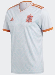 adidas Spain 2018-2019 Away Jersey - Blue/Orange