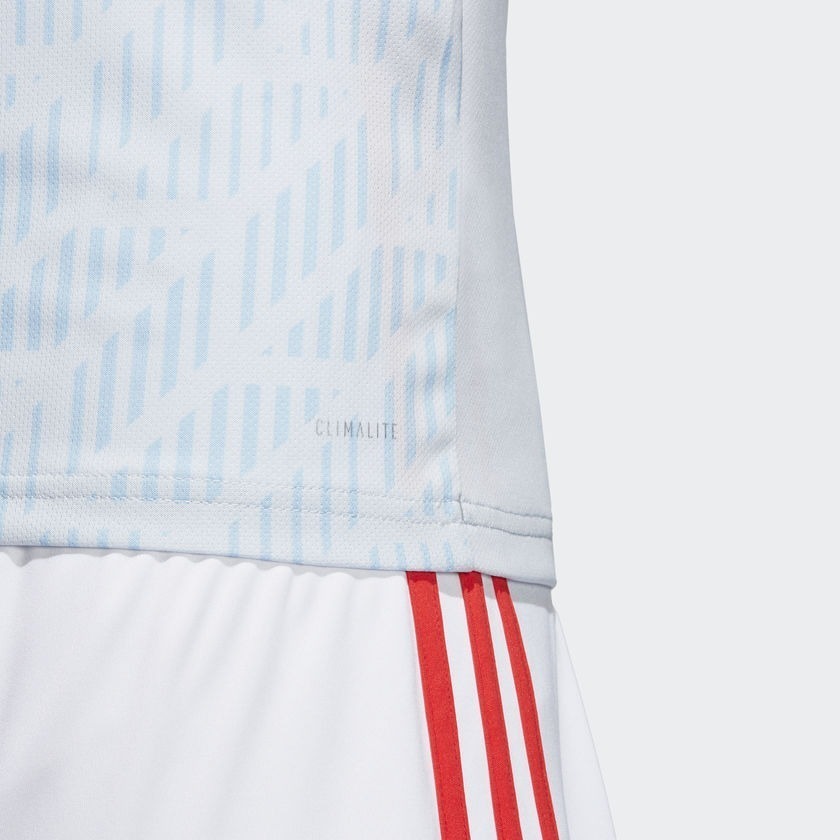 adidas Spain Youth 2018-2019 Away Jersey - Blue/Orange