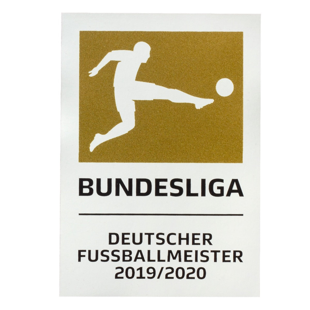German Bundesliga Champion 2019/20 Gold Patch (Bayern Munich) (Main)